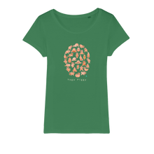 Load image into Gallery viewer, Yoga Piggies  - Guinea Pig Organic T-Shirt
