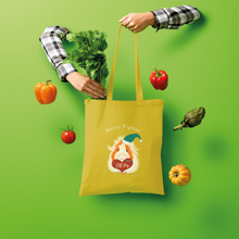 Load image into Gallery viewer, Christmas Guinea Pig Tote Bag - Elf Pig
