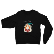Load image into Gallery viewer, Christmas Adult Sweatshirt - Elf Pig
