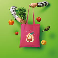 Load image into Gallery viewer, Christmas Guinea Pig Tote Bag - Elf Pig
