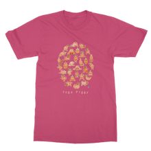 Load image into Gallery viewer, Adult Guinea Pig T-Shirt - Yoga Piggies
