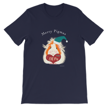 Load image into Gallery viewer, Christmas Guinea Pig Kids T-Shirt - Elf Pig
