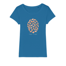 Load image into Gallery viewer, Yoga Piggies  - Guinea Pig Organic T-Shirt
