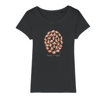 Load image into Gallery viewer, Yoga Piggies  - Guinea Pig Organic T-Shirt
