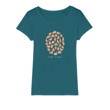 Load image into Gallery viewer, Yoga Piggies  - Guinea Pig Organic T-Shirt
