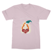 Load image into Gallery viewer, Christmas Adult Guinea Pig T-Shirt Dress - Elf Pig
