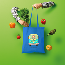 Load image into Gallery viewer, Guinea Pig - Pickle Piggy Campervan Shopper Tote Bag
