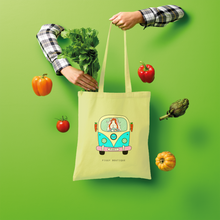 Load image into Gallery viewer, Guinea Pig - Pickle Piggy Campervan Shopper Tote Bag
