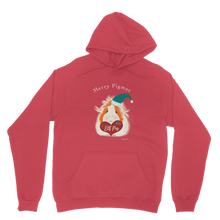 Load image into Gallery viewer, Christmas Adult Hoodie - Elf Pig
