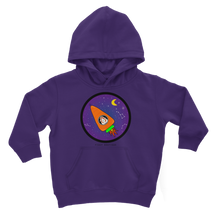 Load image into Gallery viewer, Kids Guinea Pig Hoodie - Space Rocket
