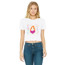 Load image into Gallery viewer, Adult Cropped Guinea Pig T-Shirt - Love you Pickle Piggy
