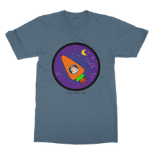 Load image into Gallery viewer, Adult Guinea Pig T-Shirt - Space Rocket
