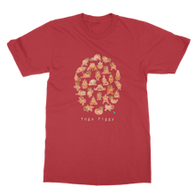 Load image into Gallery viewer, Adult Guinea Pig T-Shirt - Yoga Piggies
