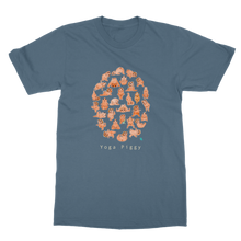 Load image into Gallery viewer, Adult Guinea Pig T-Shirt - Yoga Piggies
