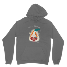 Load image into Gallery viewer, Christmas Adult Hoodie - Elf Pig
