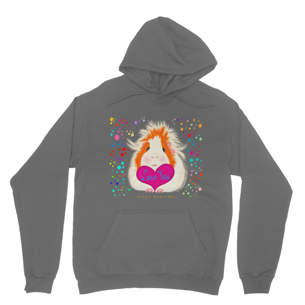 Adult Guinea Pig Hoodie- Love you Pickle Piggy