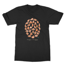 Load image into Gallery viewer, Adult Guinea Pig T-Shirt - Yoga Piggies
