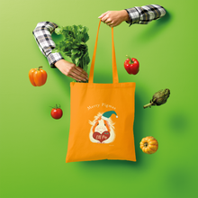 Load image into Gallery viewer, Christmas Guinea Pig Tote Bag - Elf Pig
