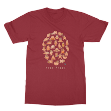 Load image into Gallery viewer, Adult Guinea Pig T-Shirt - Yoga Piggies
