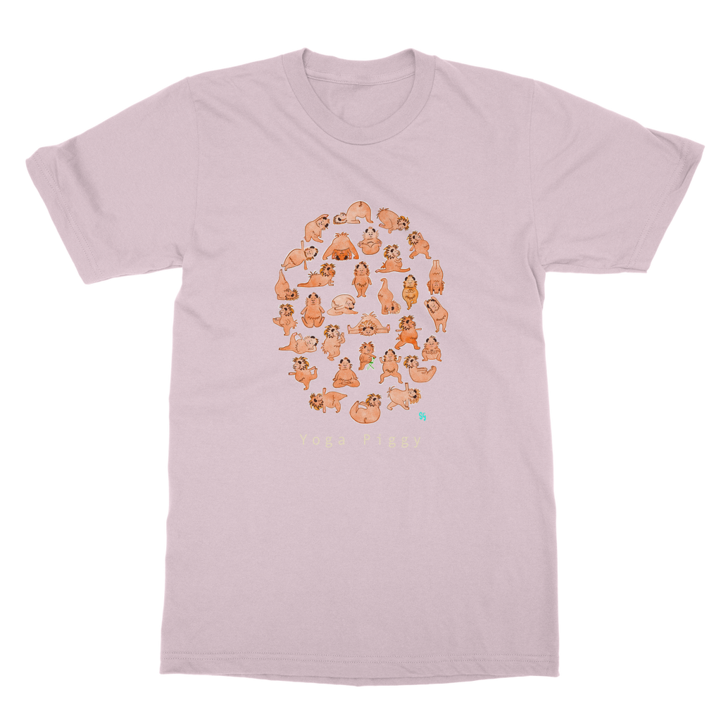 Adult Guinea Pig T-Shirt - Yoga Piggies