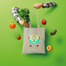 Load image into Gallery viewer, Guinea Pig - Pickle Piggy Campervan Shopper Tote Bag
